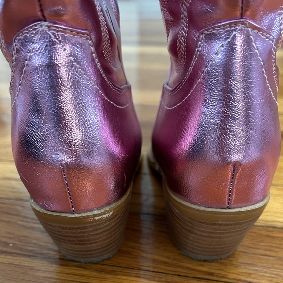 Pink Cowgirl Boots, size 7 - Picture 9 of 11